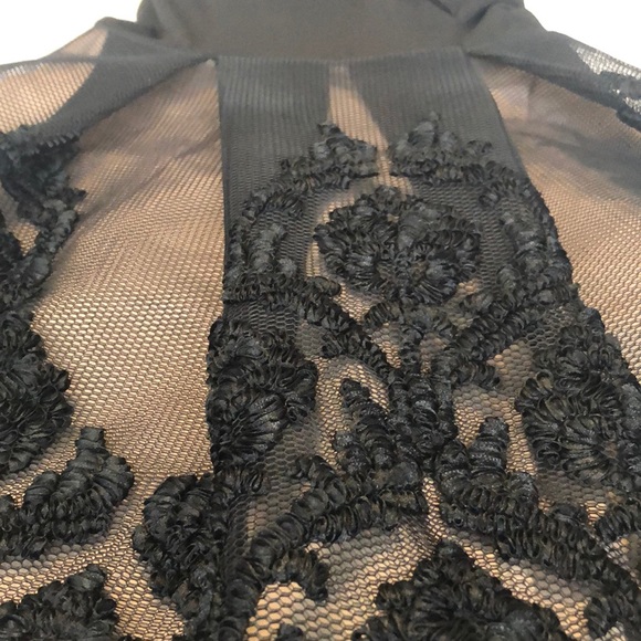 HONEY - Black off the shoulder dress, size XS - Picture 3 of 5